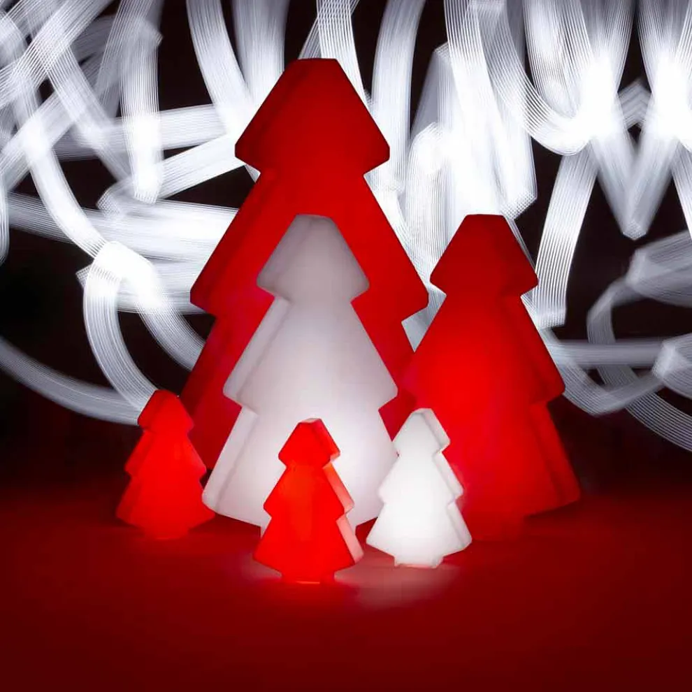 Leuchte Lightree des dekorativen Weihnachtsbaums im Freien hergestellt in Italien