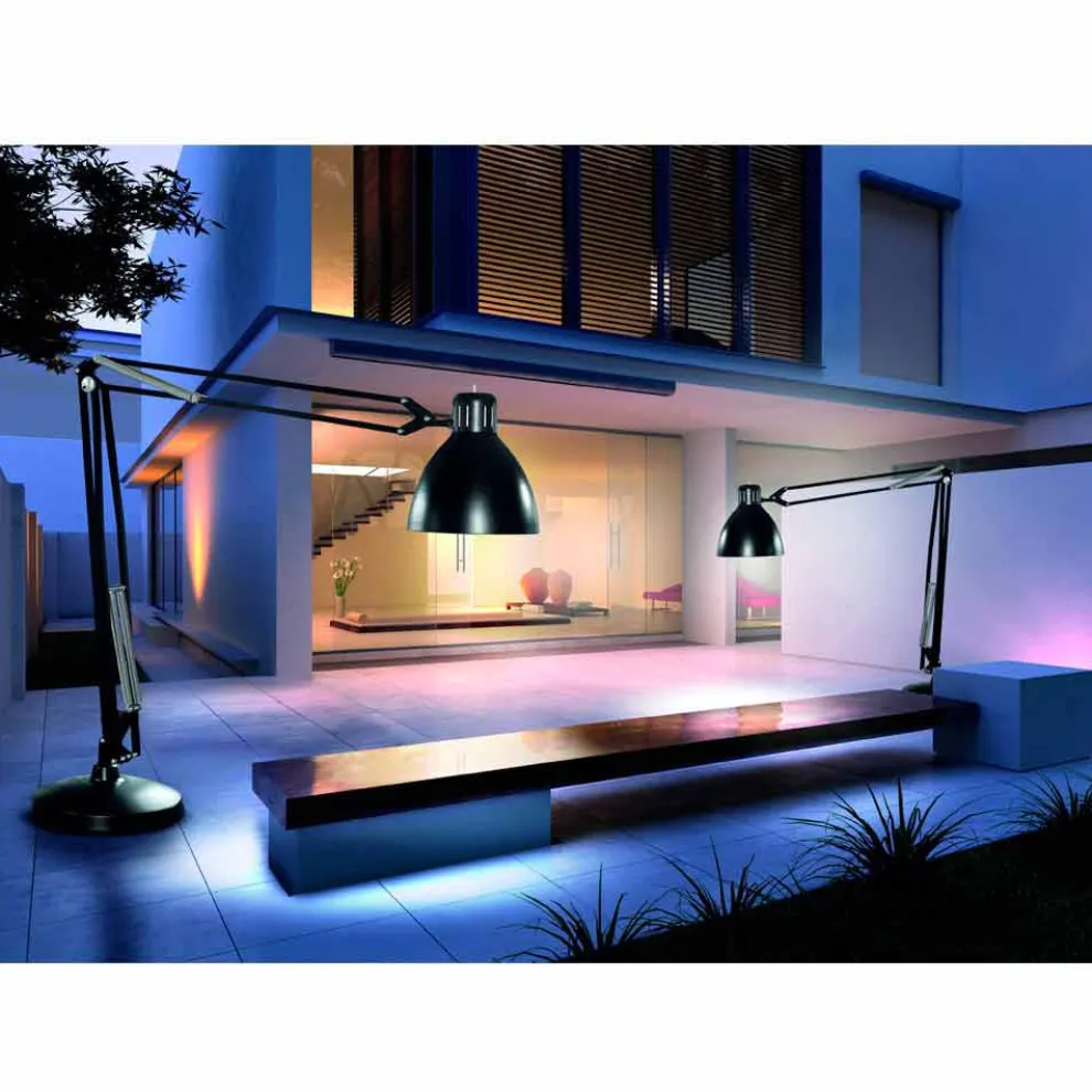 Leucos The Great JJ Design Stehlampe für Außen aus Aluminium