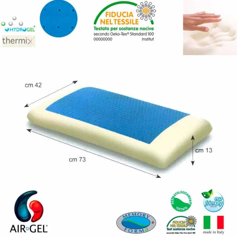 Kissen Gel Soft Air hypoallergen Speicher
