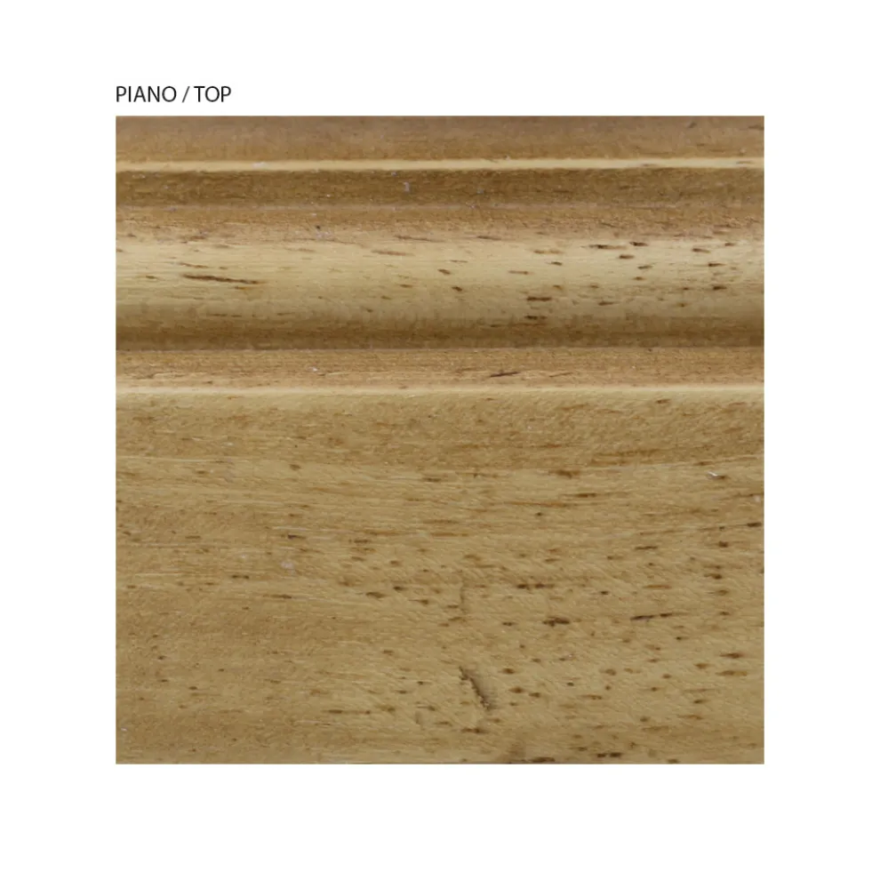 Nachttisch mit Struktur aus furnierten Holzpartikeln, hergestellt in Italien – Thor