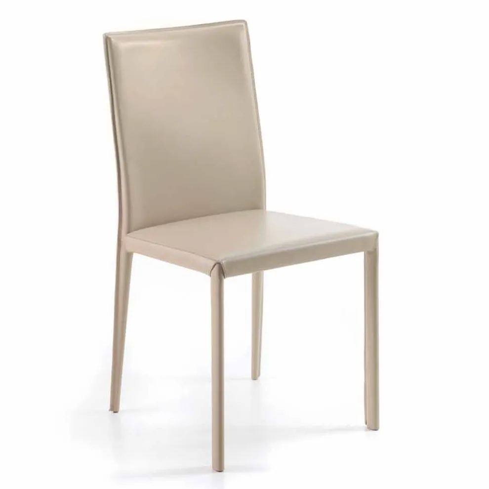 Living Stuhl modernes Design, H. 88,5 cm made in Italy, Carly