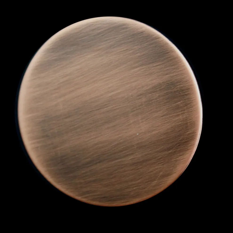 1-Loch-Waschtischmischer mit hohem Auslauf aus Vintage-Messing Made in Italy - Elisea