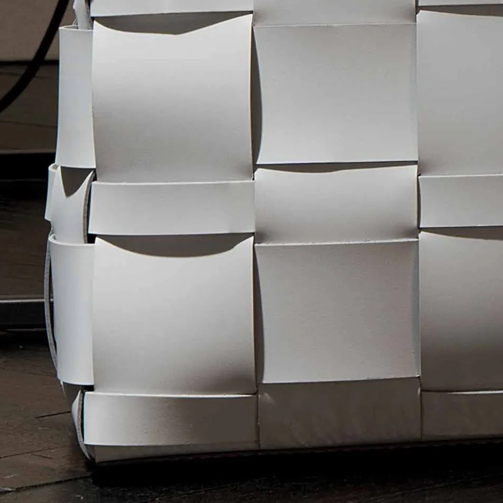 Lory Design Wand-montiert Lederzeitschrift Rack, hergestellt in Italien