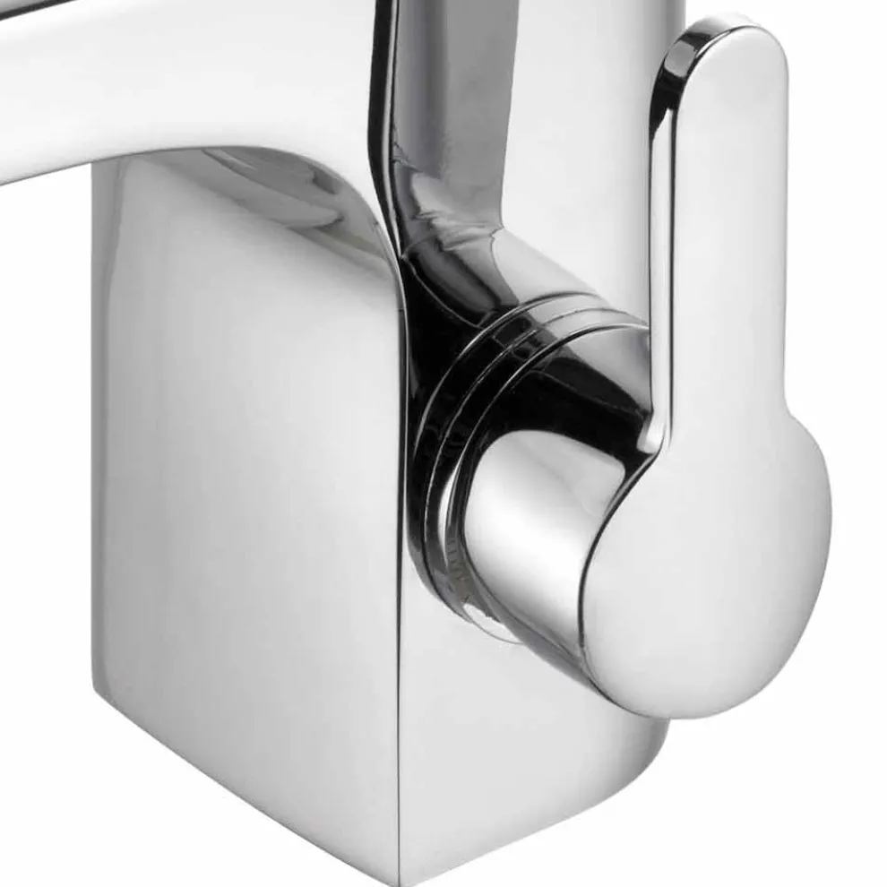 Luxus-Einhebel-Badezimmer-Waschbecken Chrom-Finish - Gonzo