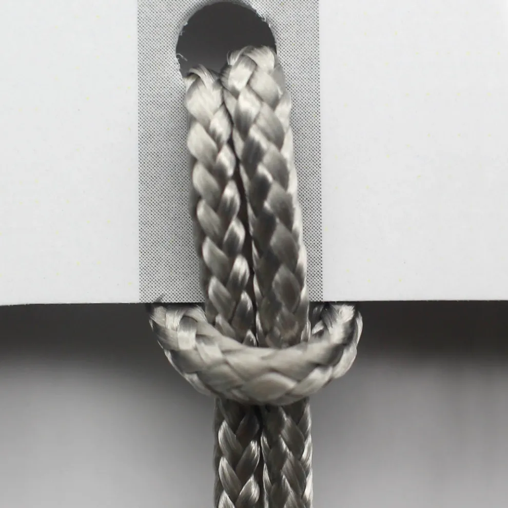 Luxusstuhl mit Armlehnen aus gebleichter Buche und Seil Made in Italy - Nora