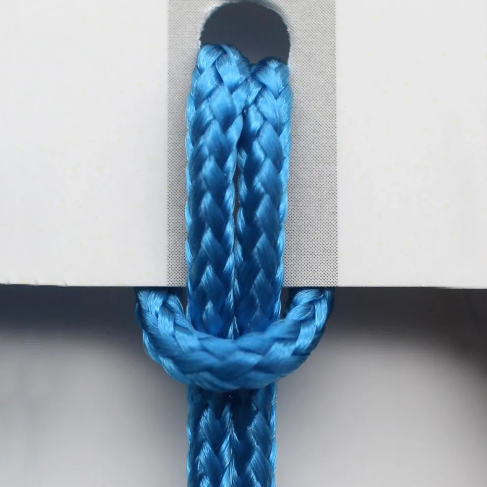 Luxusstuhl mit Armlehnen aus gebleichter Buche und Seil Made in Italy - Nora