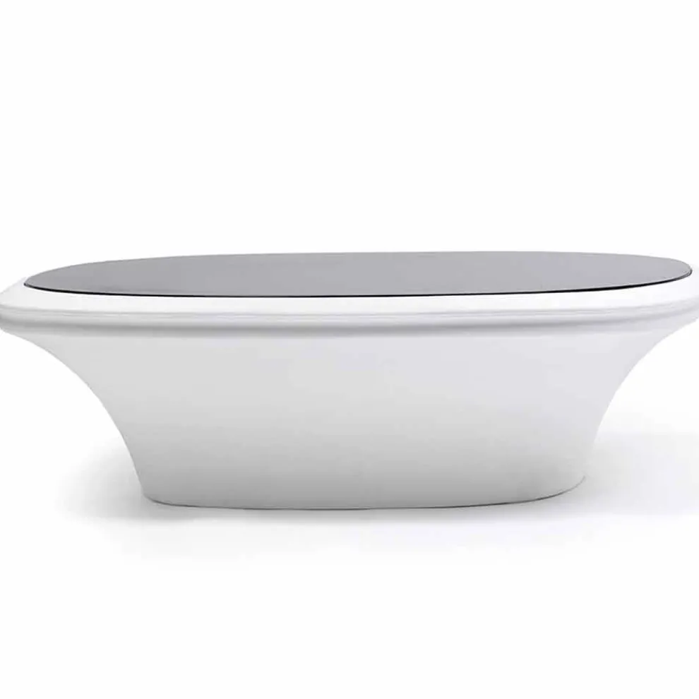 Moderner Garten-Couchtisch 100x100 cm Ufo von Vondom aus Polyethylen