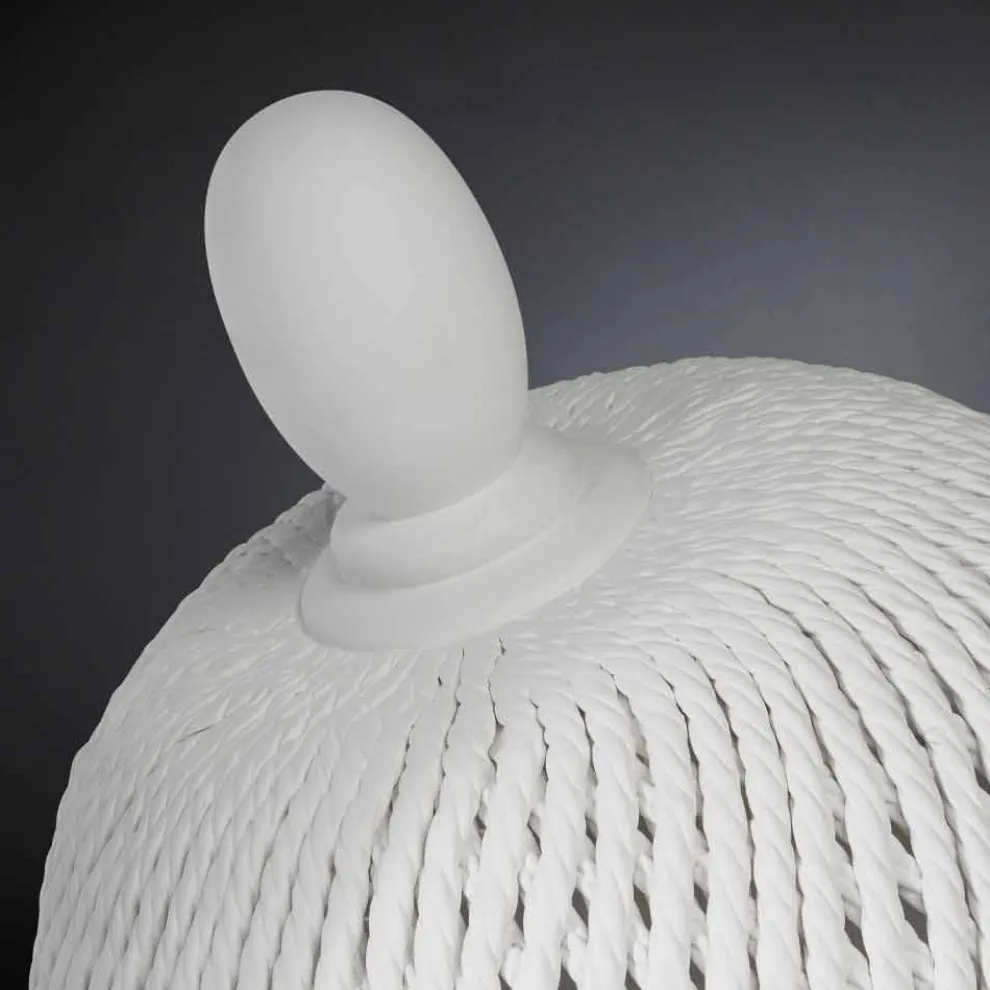 Elegante Keramikvase für den Innenbereich, handgefertigt in Italien - Napoleone