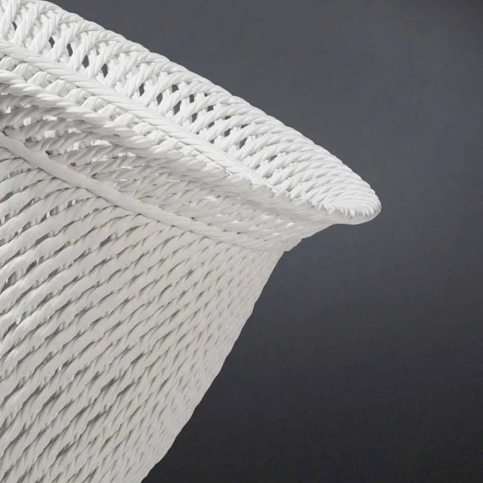 Elegante Keramikvase für den Innenbereich, handgefertigt in Italien - Napoleone