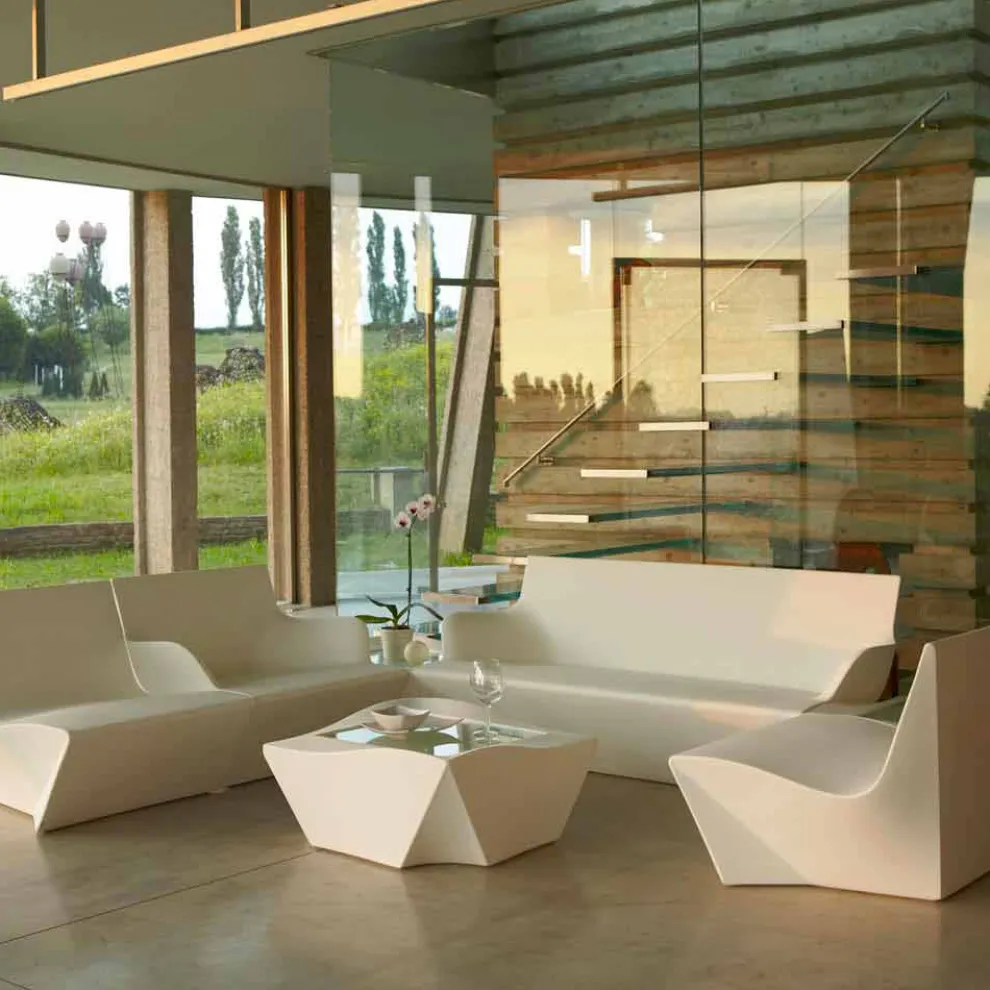 Gartensofa mit Armlehnen Slide Kami Yon made in Italy