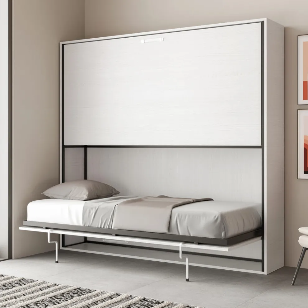 Horizontales Klapp-Etagenbett Made in Italy - Collaborative