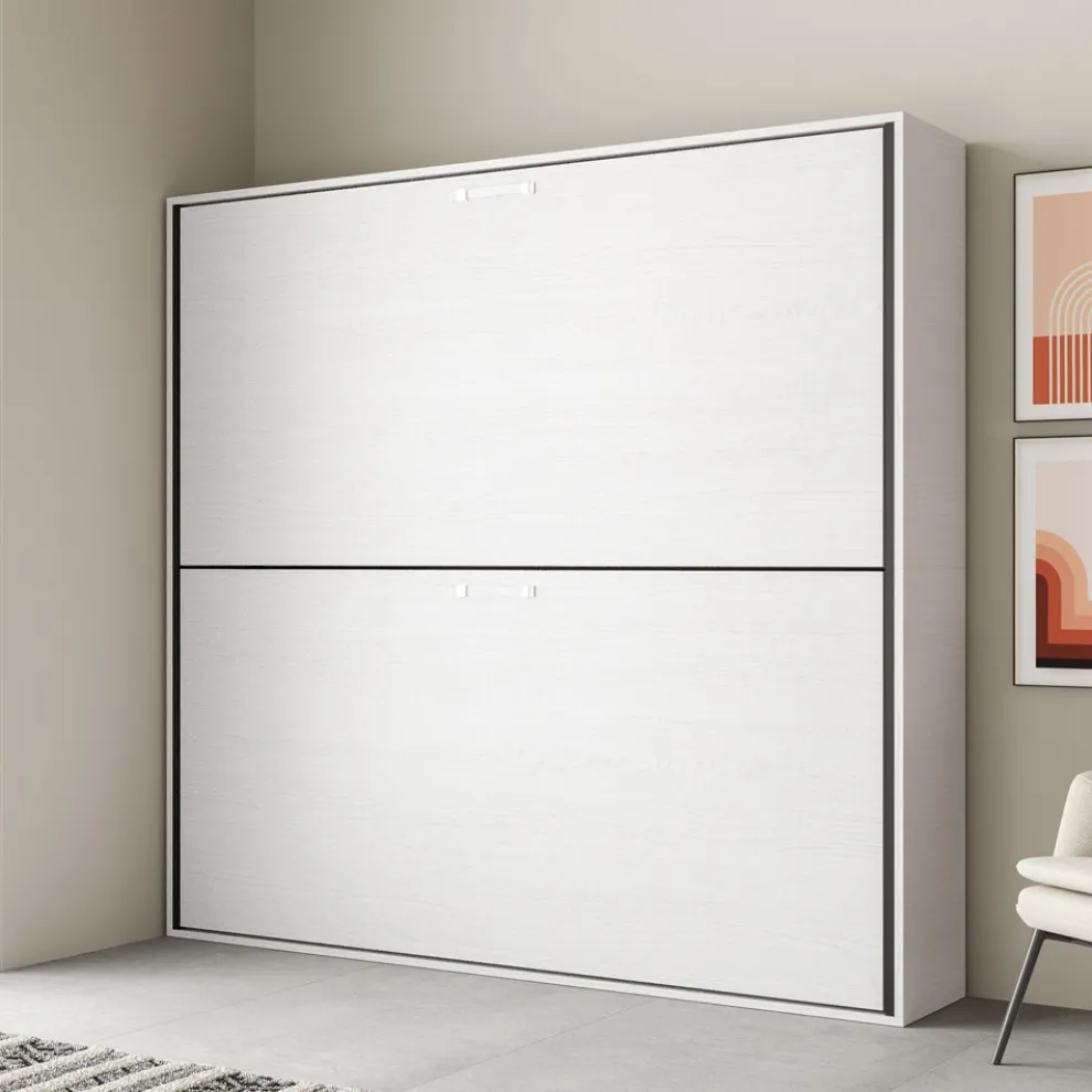 Horizontales Klapp-Etagenbett Made in Italy - Collaborative