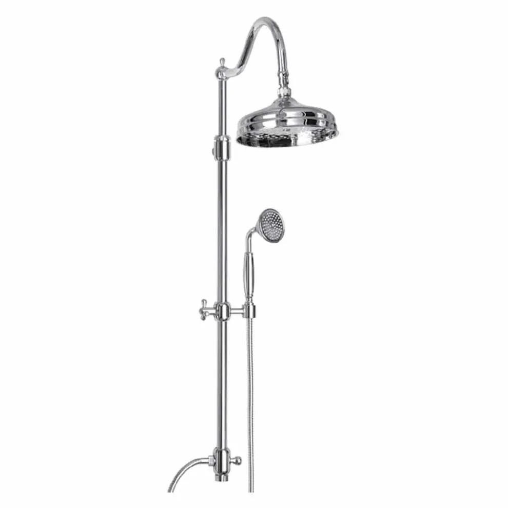 Messing-Duschsäule ohne Mixer Klassisches Design Made in Italy - Yunda