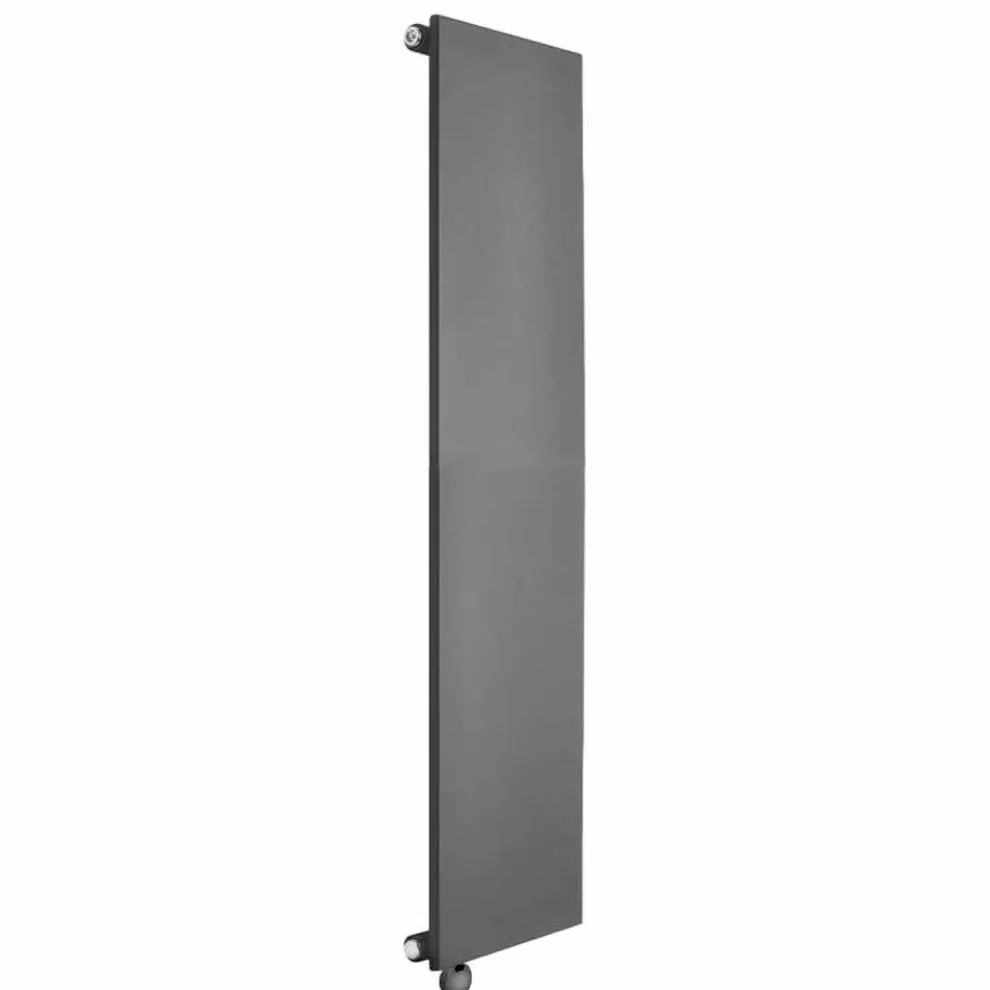 Minimales Design des vertikalen elektrischen Heizkörpers aus farbigem Stahl 700 W - Eis
