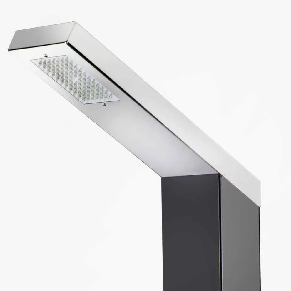 Solar-Duschsäule für den Außenbereich aus Edelstahl Made in Italy - Werner
