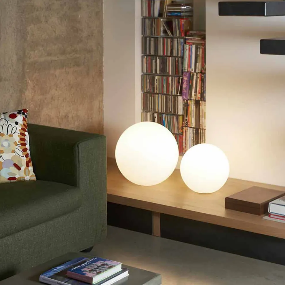 Moderne Boden- / Tischlampe Globus, hergestellt in Italien