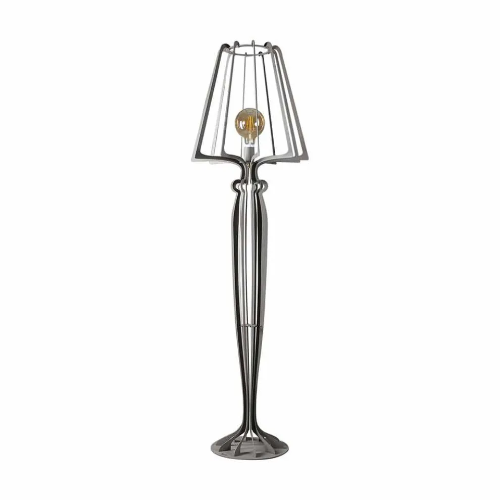 Moderne Design Stehlampe aus Eisen Made in Italy - Giunone