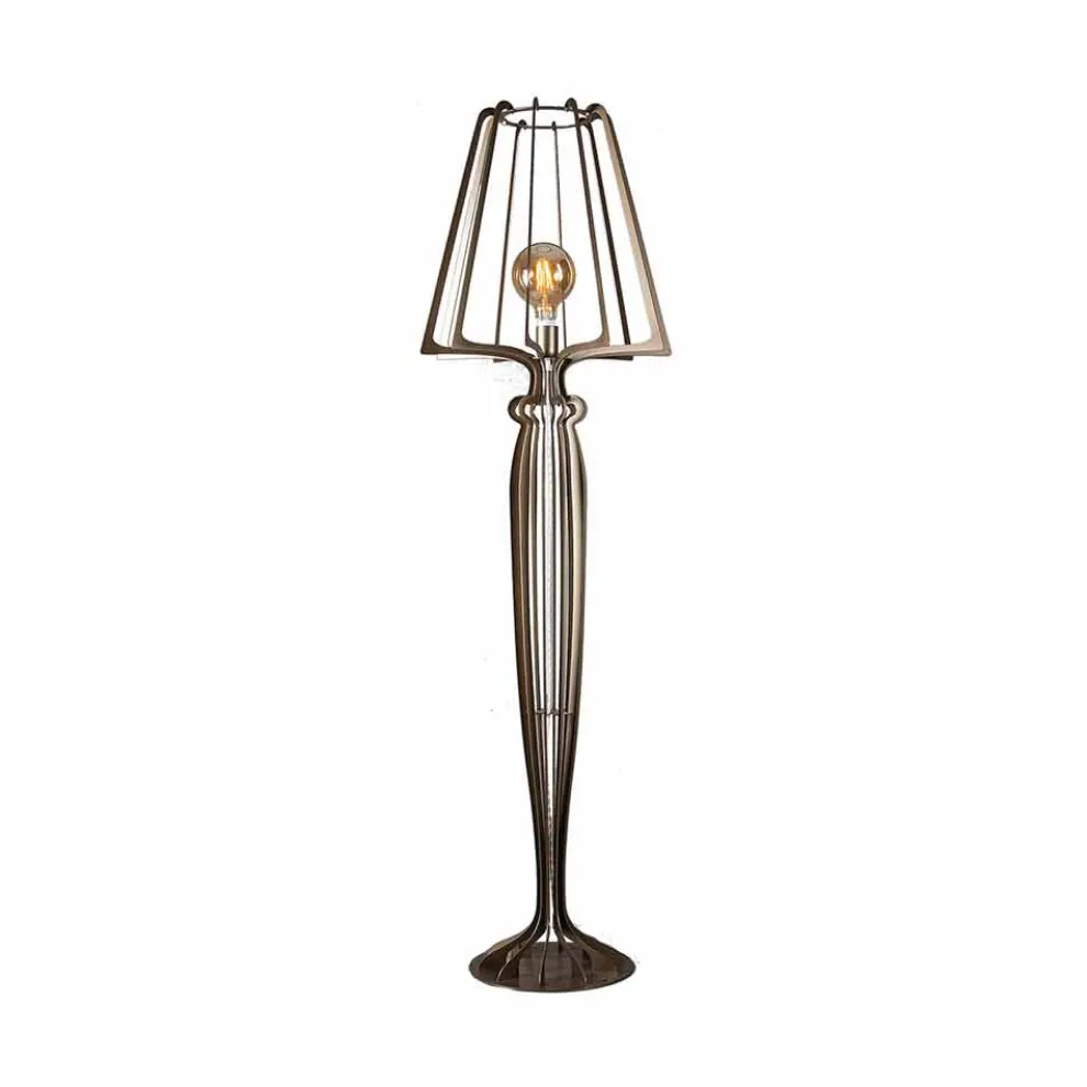 Moderne Design Stehlampe aus Eisen Made in Italy - Giunone