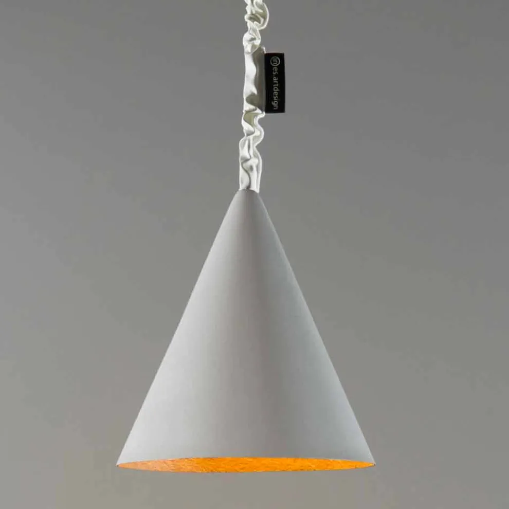 Moderne Pendelleuchte In-es.artdesign Jazz Cement-Zement