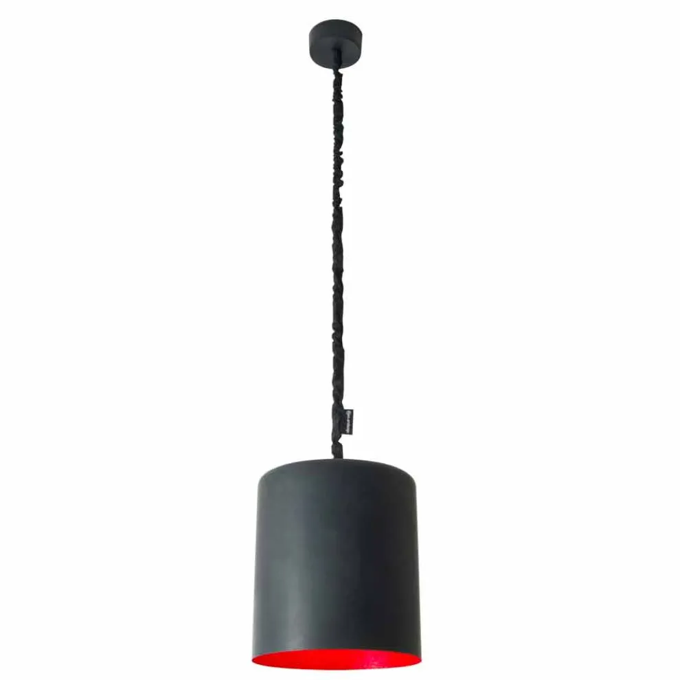 Moderne Pendelleuchte In-es.artdesign Bin Resin Blackboard