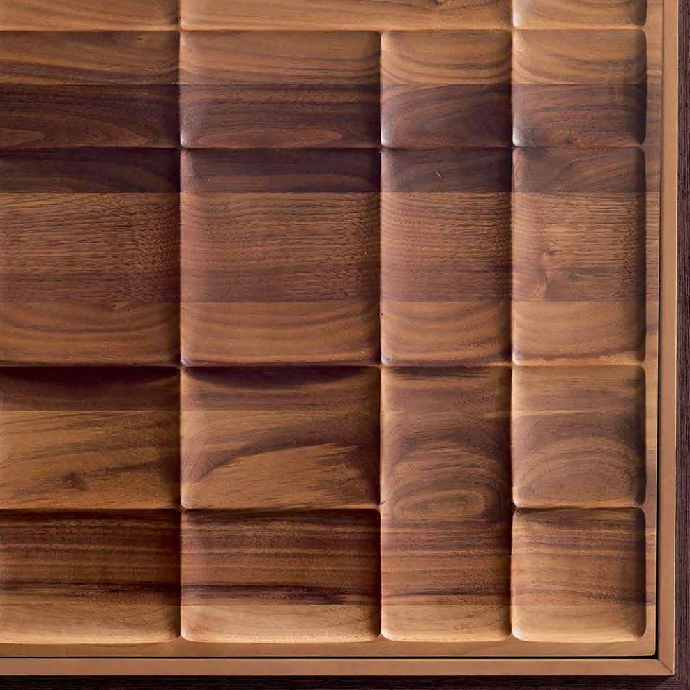 Moderne 3-türige Anrichte aus Massivholz Design Anna