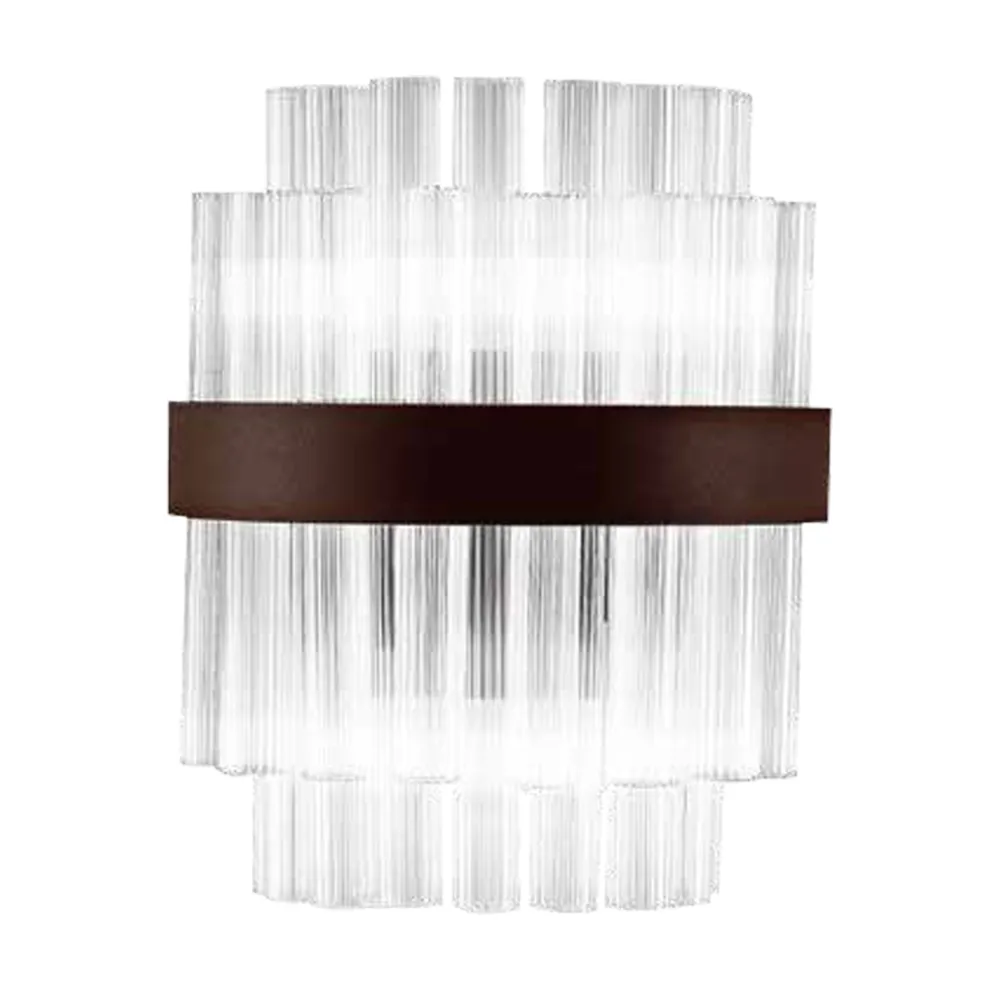 Moderne Wandlampe aus mundgeblasenem Luxusglas Made in Italy - Maesta