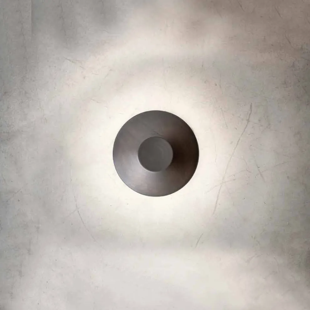 moderne Wandleuchte aus Kupfer made in Italy – Pasdedeux Aldo Bernardi