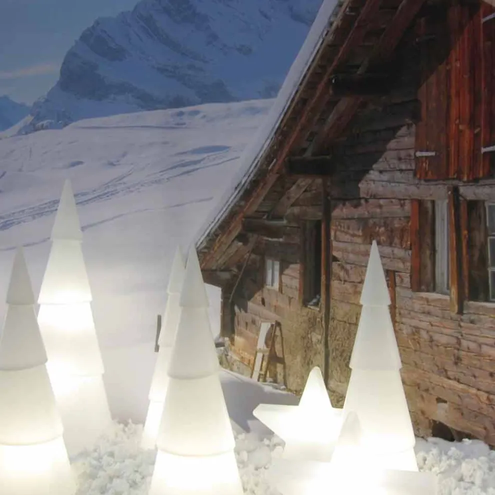 Moderne, weiße, rote oder grüne Innen- oder Außenleuchte - Alberostar