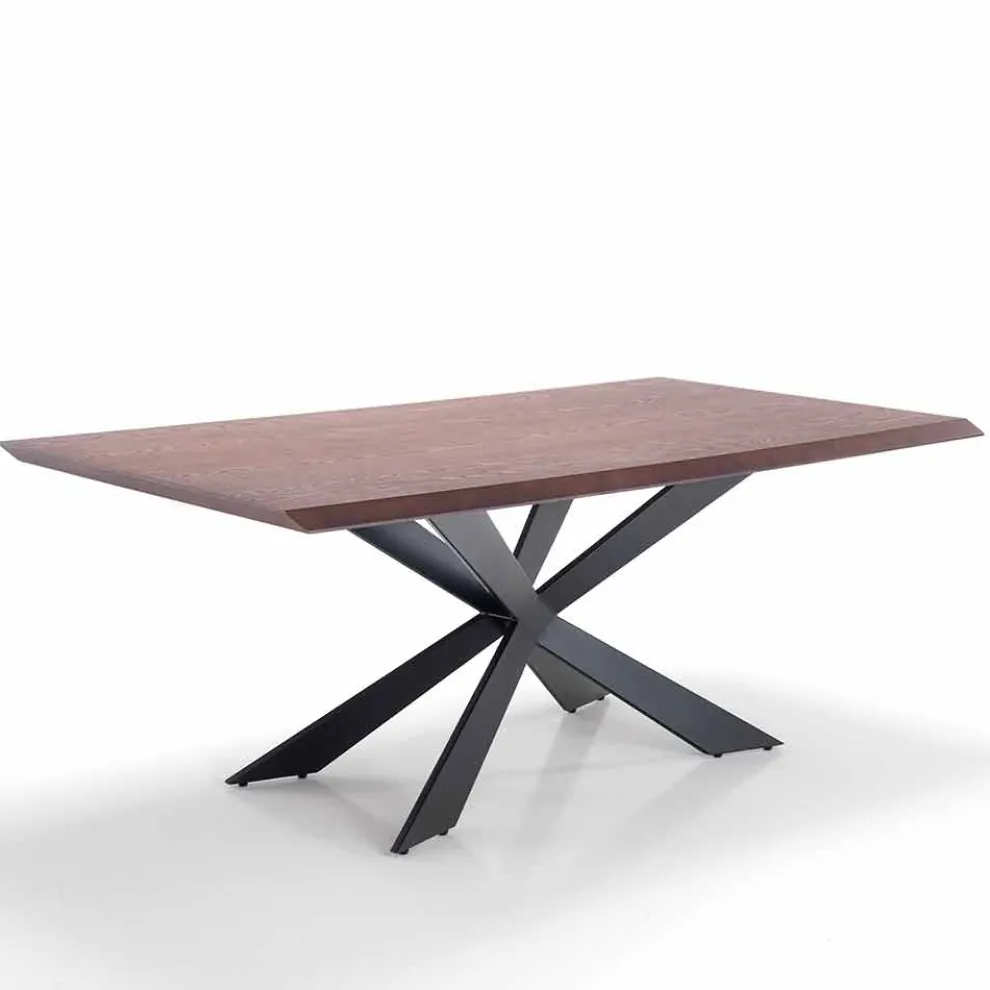 moderner Design Küchentisch aus Mdf und Metallo - Hoara