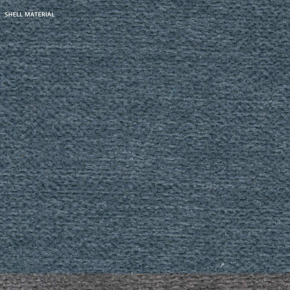 Moderner Hocker aus farbigem Metall und Stoff Made in Italy - Marianet