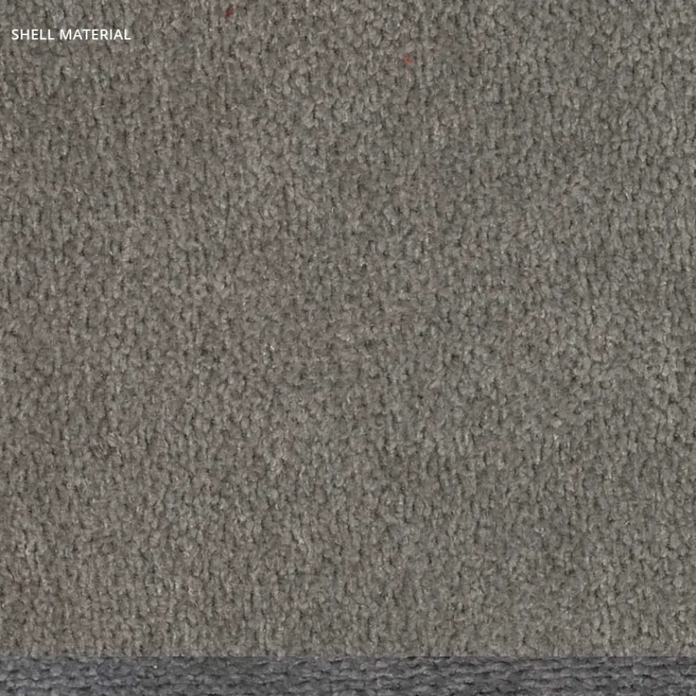 Moderner Hocker aus farbigem Metall und Stoff Made in Italy - Marianet