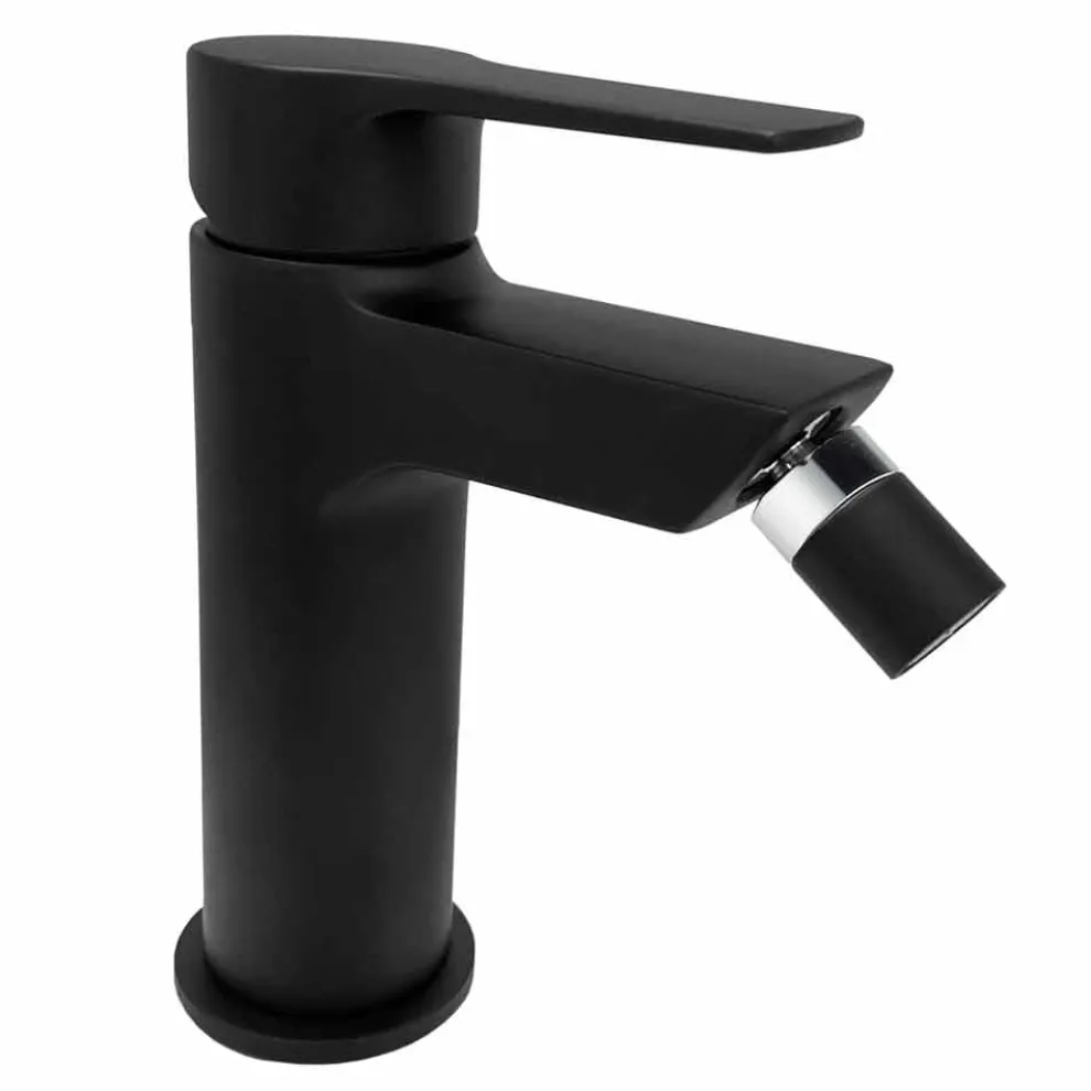 Moderner Messing Bidet Mixer mit Abfluss Made in Italy - Sindra