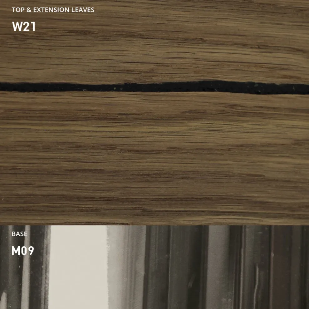 Moderner verwandelbarer Couchtisch aus Metall und Holz Made in Italy - Universe