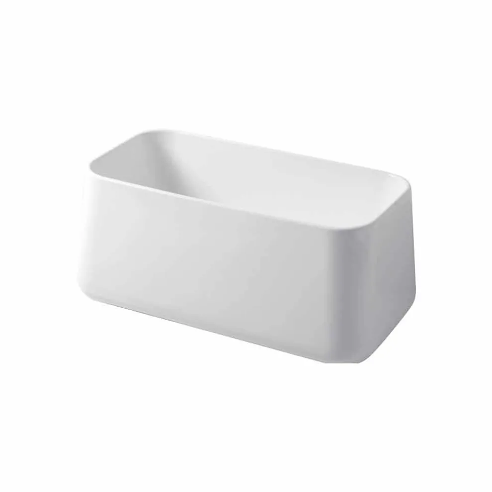 Modernes Aufsatzspülbecken aus Keramik Made in Italy, Oliena