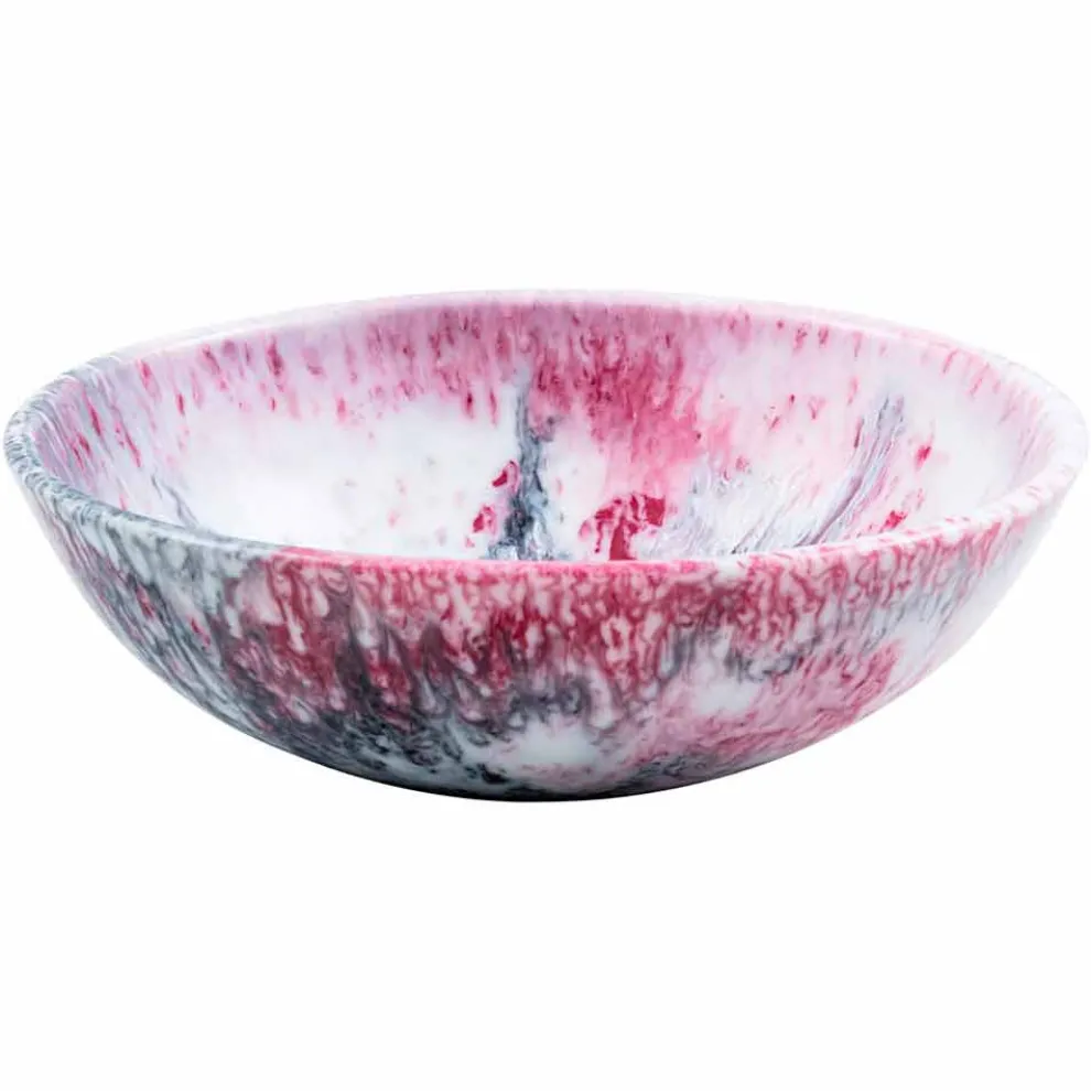 Modernes Aufsatzwaschbecken aus zweifarbigem Harz - Dogliola