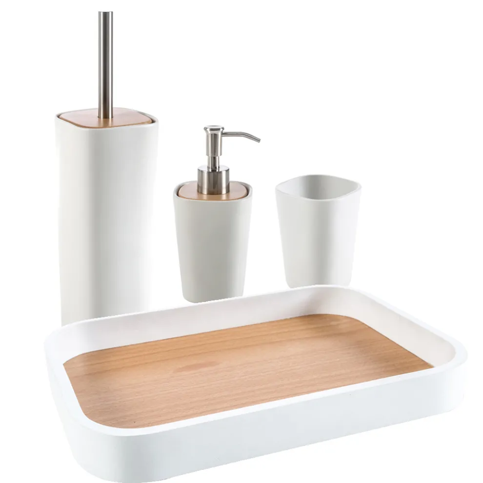 Modernes Badzubehörset aus Keramik Carsoli