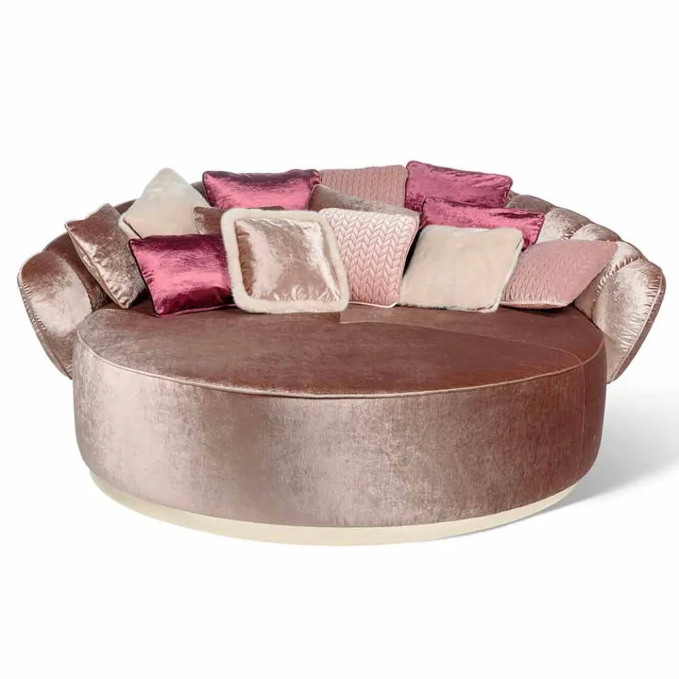 Modernes Design Daybed Belle 2, hergestellt in Italien, Stoffbezug