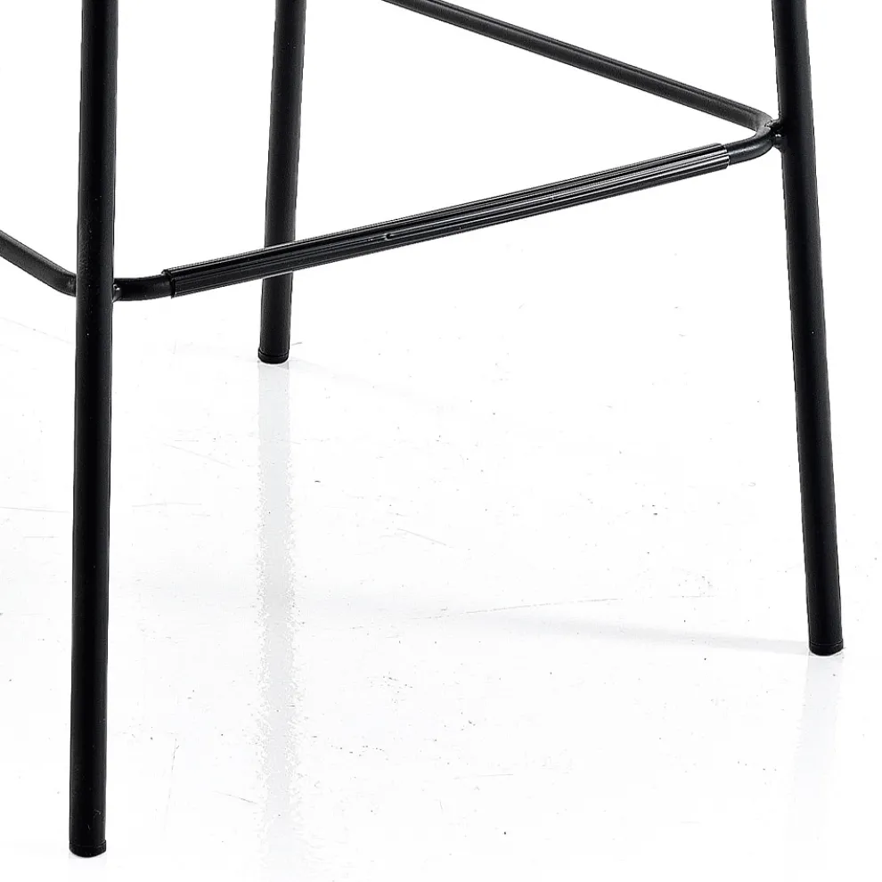 Modernes Design farbige gesteppte Samt Küchenhocker - Scarat