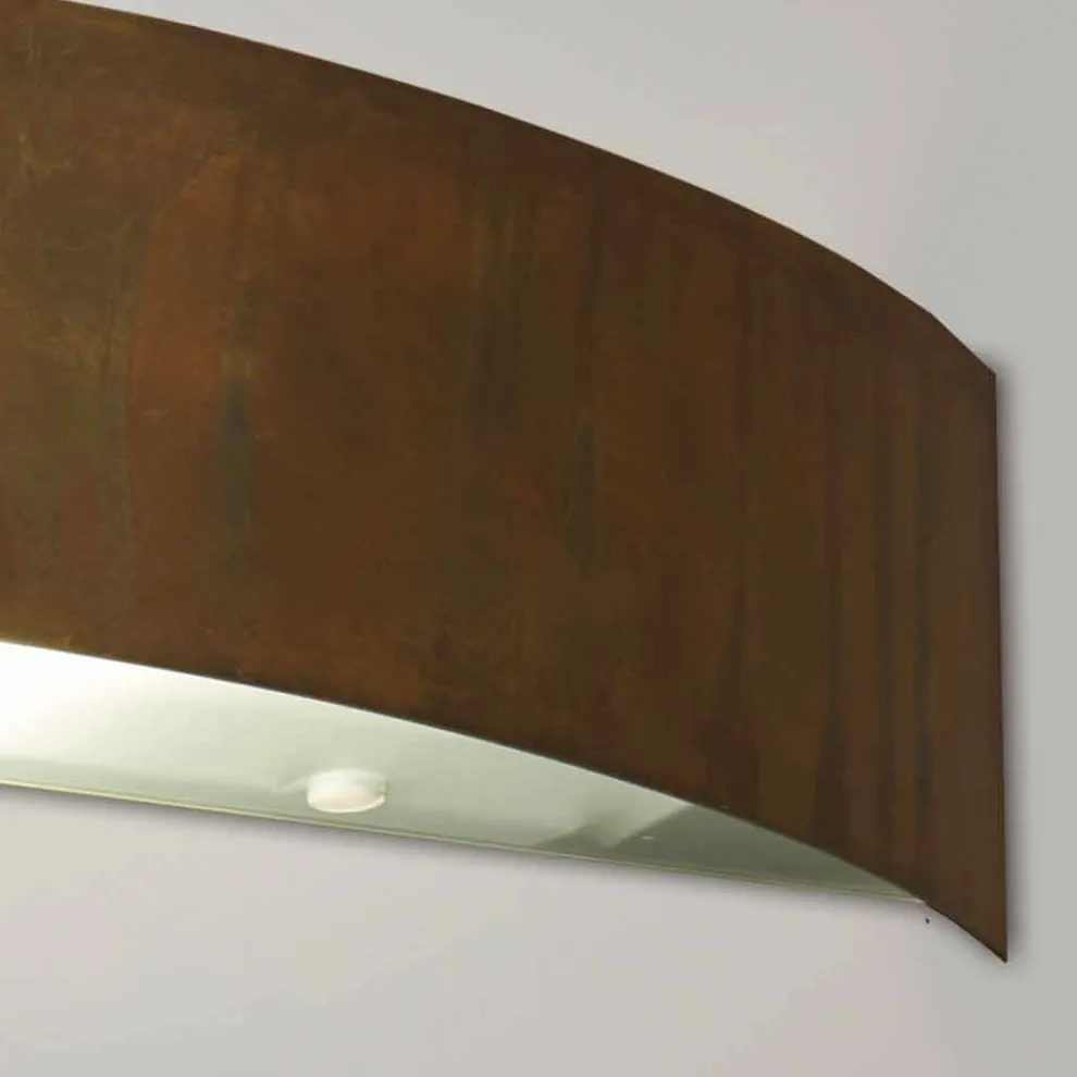 Modernes Design Messing Wandleuchte 47xH8x th 8 cm Blandine