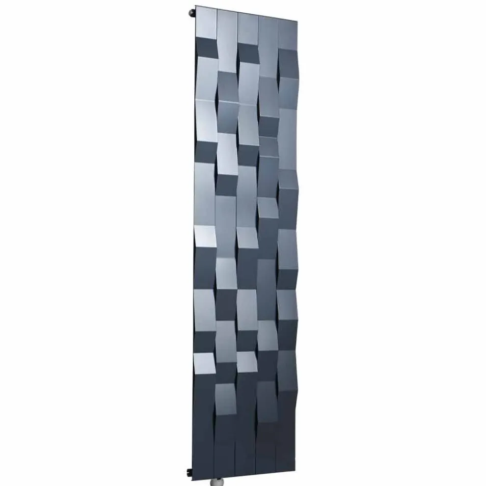Modernes Design Stahlwand elektrischer Heizkörper bis 1400 Watt - Stein