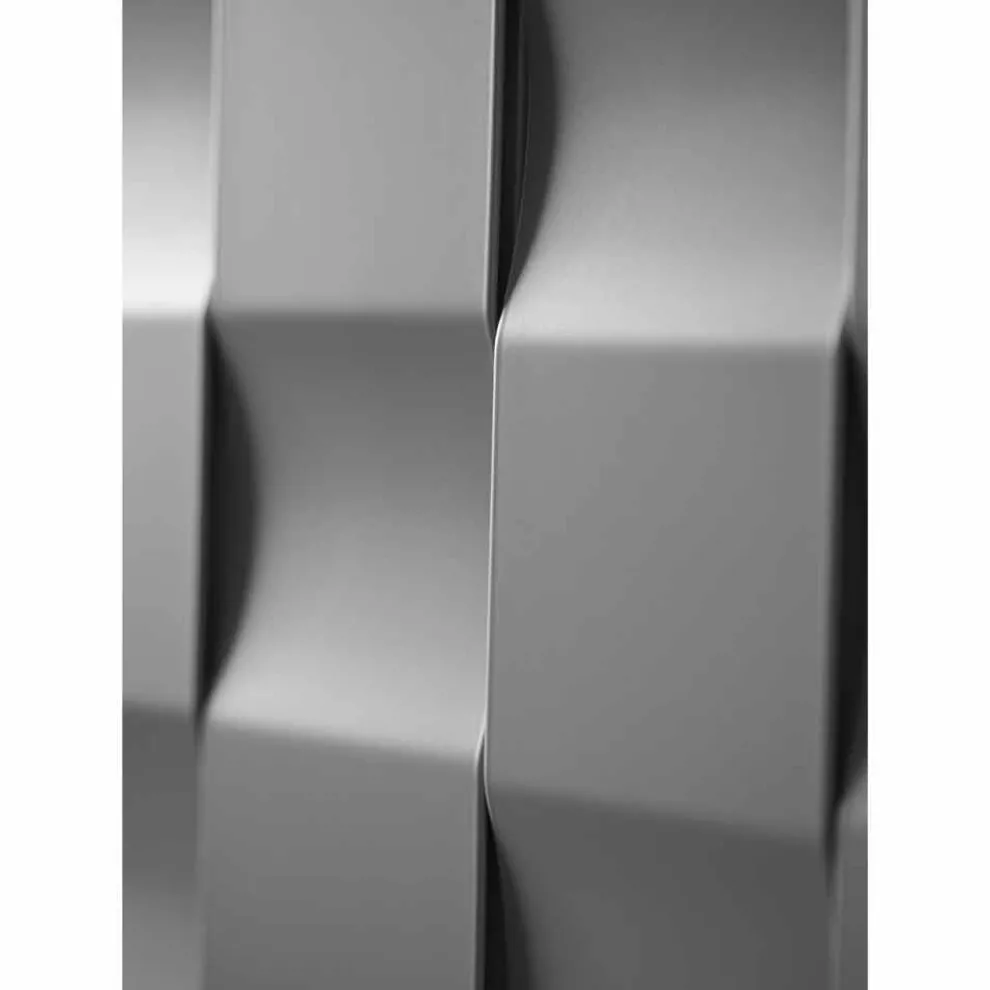 Modernes Design Vertikaler hydraulischer Wandheizkörper bis 898 Watt - Luft