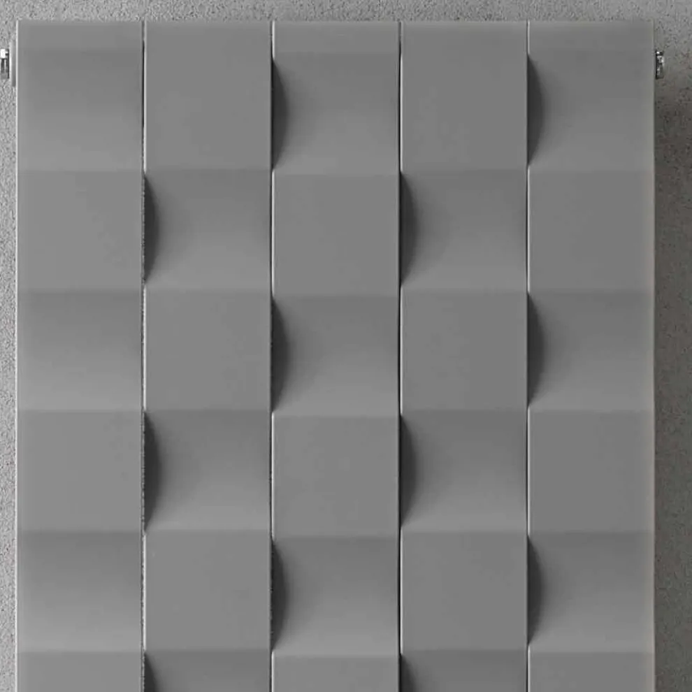 Modernes Design Vertikaler hydraulischer Wandheizkörper bis 898 Watt - Luft