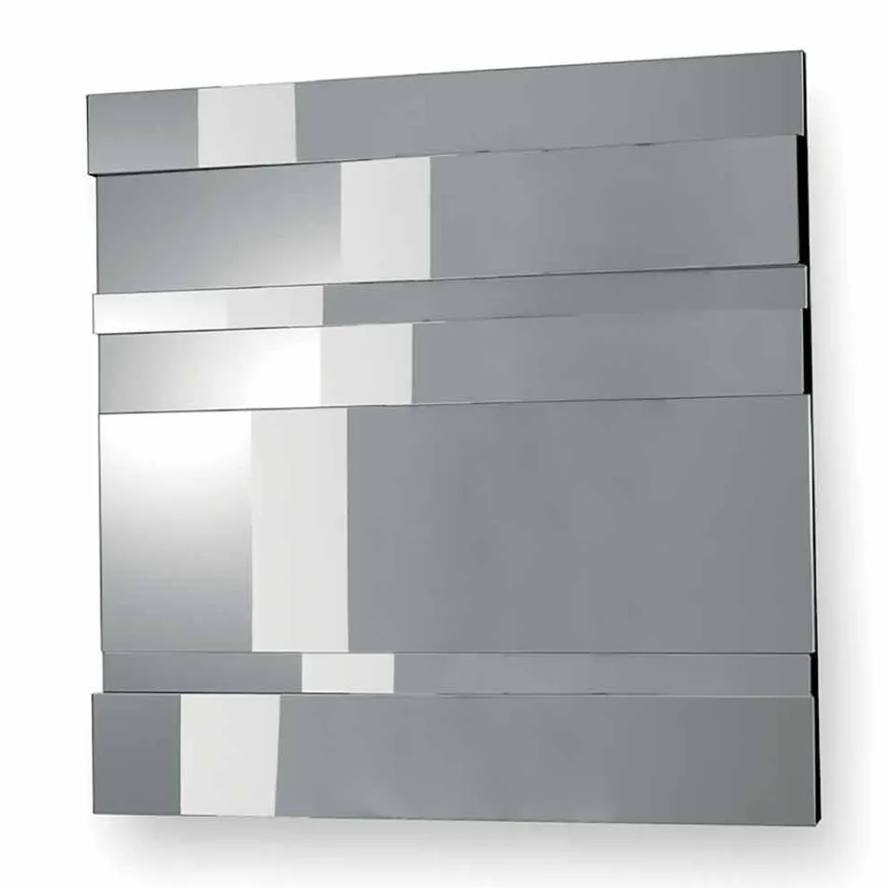 Modernes Design Wandspiegel aus Glas und Metall Made in Italy - Pallino