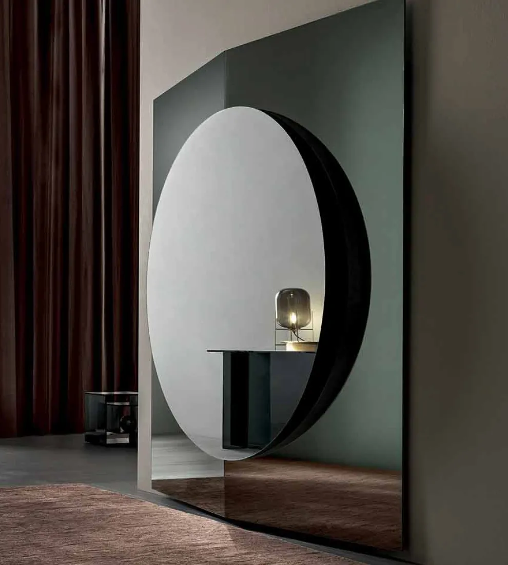 Modernes Design Wandspiegel bestehend aus 3 Paneelen Made in Italy - Bristol