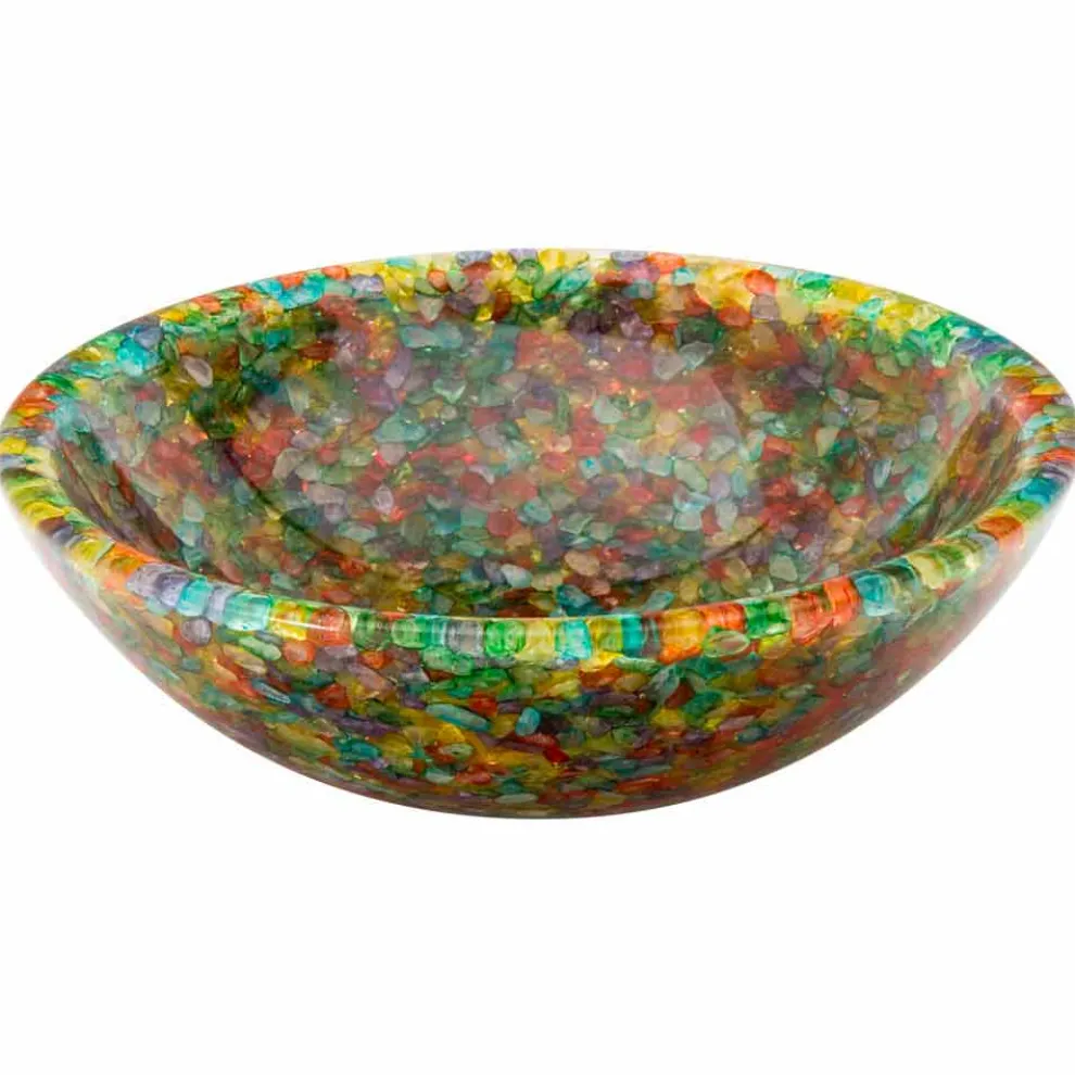 Modernes Design-Aufsatzwaschbecken aus künstlichem Harz und Quarz Nita