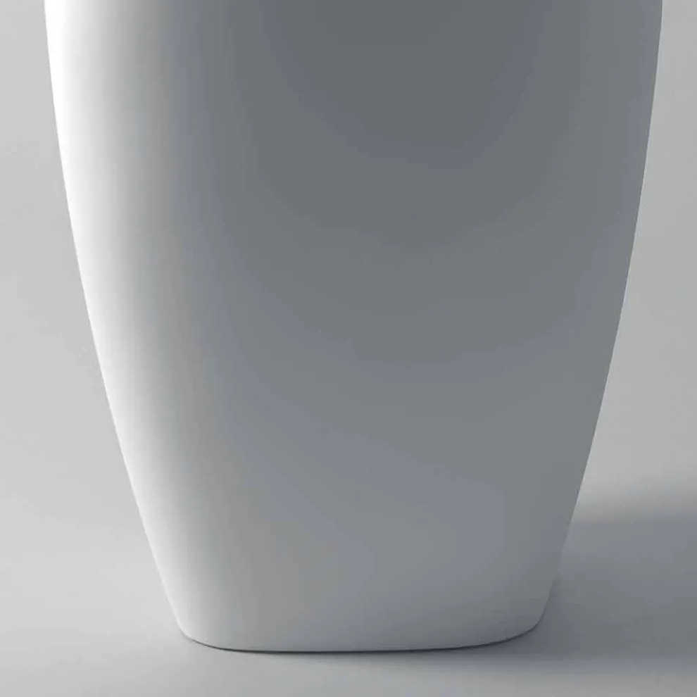 Modernes Design-Waschbecken aus Keramik, Gais, Made in Italy