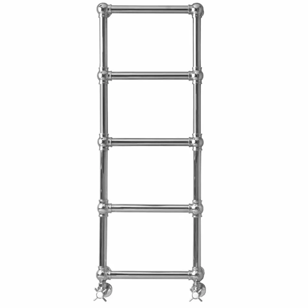 Modularer hydraulischer Handtuchwärmer 194 W Chrom-Messingrohr - Caesar