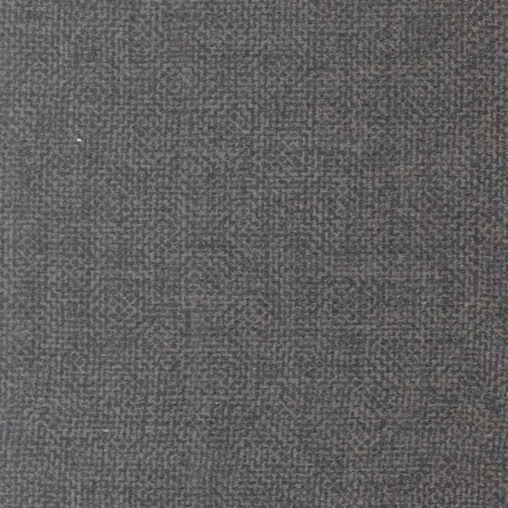 Monocoque-Stuhl im Design aus farbigem Stoff und schwarzem Metall – Florinda