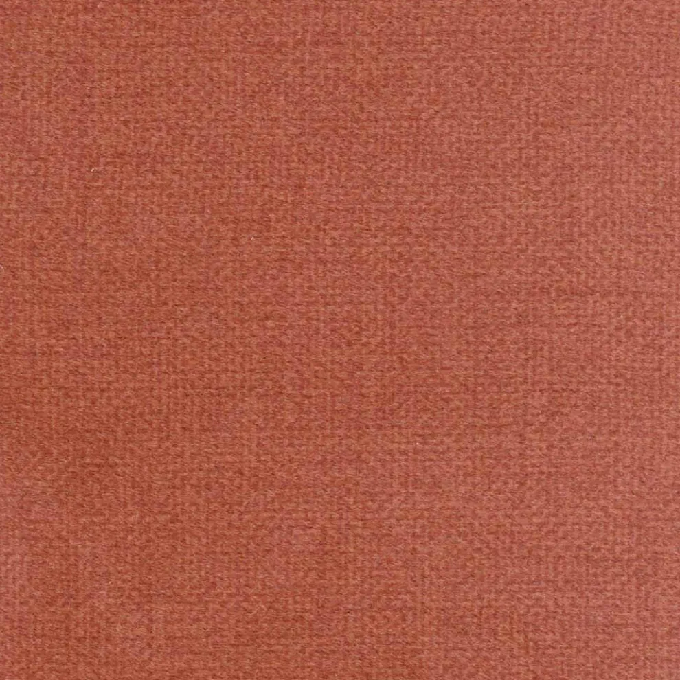 Monocoque-Stuhl im Design aus farbigem Stoff und schwarzem Metall – Florinda