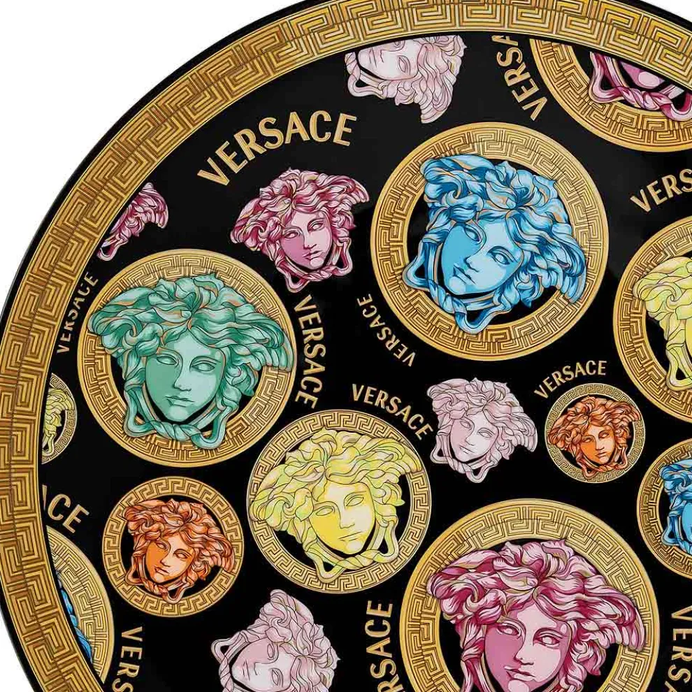 Rosenthal Versace Medusa Amplified Multicolor Tischkartenteller - Amplifiedmulticolor
